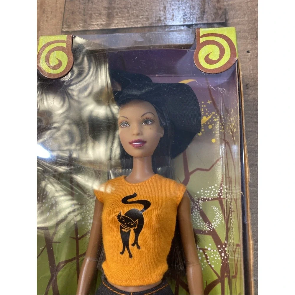 2006 Halloween Hip Barbie African American New In Box With Bracelets Accessories